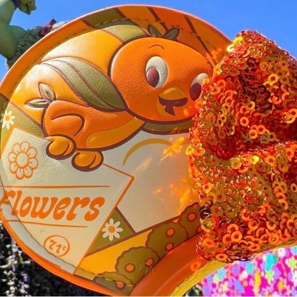 Orange Bird Ear Headband - EPCOT International Flower & Garden Festival 2023 - Picture 7 of 10